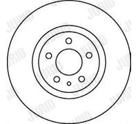 JURID 562061JC Disco freno