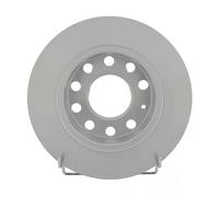 JURID Disco freno 562191JC posteriore pieno Ø255 mm per Audi, Seat