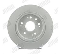 2x Disco freno pieno 562284JC JURID per HONDA STREAM FR-V