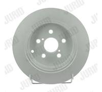2x Disco freno pieno 562418JC JURID per TOYOTA AVENSIS Familiare AVENSIS
