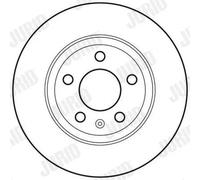 JURID 562667JC Disco freno