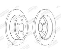 JURID 563189JC Disco freno