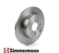 ZIMMERMANN 2X Disco Freno Posteriore Ø269 Mm Per Toyota Yaris _P1_ 1.3 SCP1_