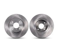 2x Disco freno pieno 6041720 KRAFT AUTOMOTIVE per OPEL SUZUKI