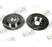 2x Disco freno pieno 6051650 KRAFT AUTOMOTIVE per SAAB OPEL FIAT