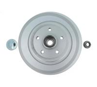 2x Disco freno pieno 702983BS3 OPTIMAL per RENAULT MEGANE II