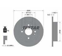 TEXTAR 92081700 Disco freno