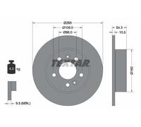 2x Disco freno pieno 92096300 TEXTAR per RENAULT ESPACE III AVANTIME