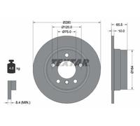 2x Disco freno pieno 92132903 TEXTAR per BMW 1
