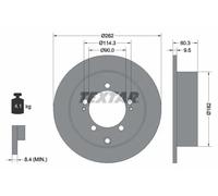TEXTAR 92148600 Disco freno