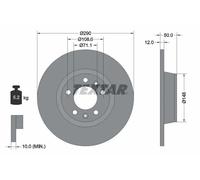 TEXTAR 92195803 Disco freno