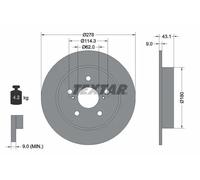 TEXTAR 92222300 Disco freno
