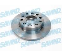 2x Disco freno pieno A1007P SAMKO per AUDI A4 B6 A4 B6 Avant A4 B7 A4 B7 Avant