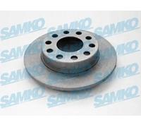 2x Disco freno pieno A1007PR SAMKO per AUDI A4 B6 A4 B6 Avant A4 B7 A4 B7 Avant