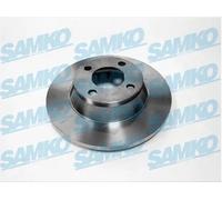 2x Disco freno pieno A1391P SAMKO per AUDI 80 B4 Tre volumi 80 B4 Avant