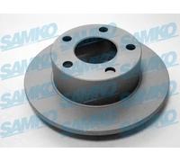 2x Disco freno pieno A1401PR SAMKO per AUDI VW SKODA