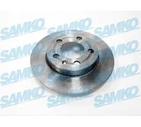 2x Disco freno pieno A1592P SAMKO per AUDI VW SKODA