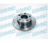 2x Disco freno pieno A1600P SAMKO per AUDI A6 C5 A6 C5 Avant