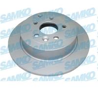 2x Disco freno pieno A4009PR SAMKO per LAND ROVER FREELANDER 2
