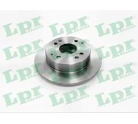 LPR Brakes Disco freno A4211P pieno – Kit coppia 2 pezzi per Honda Rover