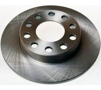 2x Disco freno pieno B130304 DENCKERMANN per AUDI SEAT