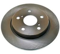 2x Disco freno pieno B130382 DENCKERMANN per TOYOTA AURIS COROLLA Tre volumi