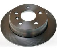 2x Disco freno pieno B130410 DENCKERMANN per MERCEDES-BENZ