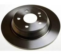 2x Disco freno pieno B130570 DENCKERMANN per MERCEDES-BENZ CLASSE S SL
