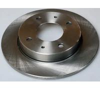 2x Disco Ø250mm Posteriore Pieno per Mitsubishi COLT VI 1.3 1.1 Smart B130573