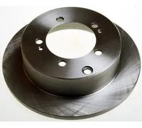 2x Disco freno pieno B130576 DENCKERMANN per MITSUBISHI OUTLANDER II ECLIPSE II