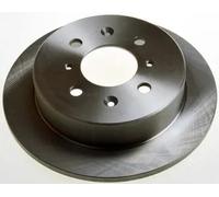 2x Disco freno pieno B130630 DENCKERMANN per HONDA CRX III CIVIC V Hatchback