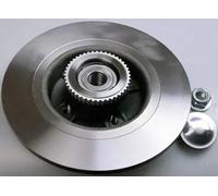 2x Disco freno pieno B130659 DENCKERMANN per RENAULT MEGANE Scénic SCÉNIC I VAN
