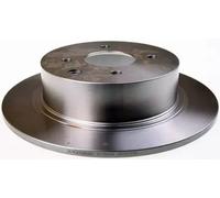 2x Disco freno pieno B130685 DENCKERMANN per NISSAN TIIDA Hatchback CUBE