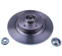 2x Disco freno pieno B130690 DENCKERMANN per RENAULT GRAND SCÉNIC III