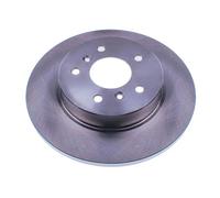 2x Disco freno pieno B130722 DENCKERMANN per NISSAN RENAULT