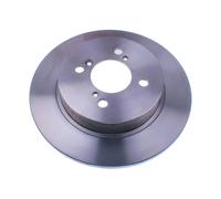 2x Disco freno pieno B130737 DENCKERMANN per SUZUKI SWIFT IV