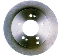 2x Disco freno pieno B130758 DENCKERMANN per KIA CARENS III MPV / Space wagon