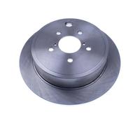 2x Disco freno pieno B130762 DENCKERMANN per SUBARU IMPREZA Hatchback OUTBACK