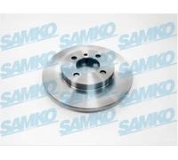 2x Disco freno pieno B2121P SAMKO per BMW 3 3 Cabriolet