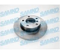 2x Disco freno pieno B2361P SAMKO per BMW 3 3 Coupé 3 Touring 3 Compact