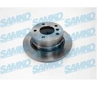 2x Disco freno pieno B2501P SAMKO per BMW 3 Compact