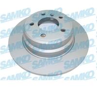 2x Disco freno pieno B2511PR SAMKO per BMW X5