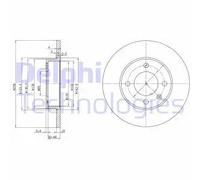 DELPHI BG2117 Disco freno
