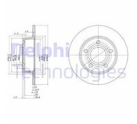 Discofreno BG3672 DELPHI per AUDI