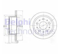 Discofreno BG4062 DELPHI per FIAT CITROËN PEUGEOT