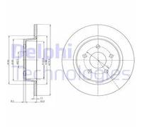 Discofreno BG4533C DELPHI per FORD