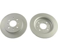 2x Disco freno pieno BR-2276-C KAVO PARTS per HONDA JAZZ IV JAZZ III