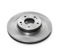 2x Disco freno pieno C1025P SAMKO per MITSUBISHI PEUGEOT CITROËN