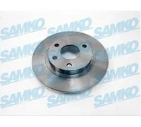 2x Disco freno pieno C1181P SAMKO per CITROËN PEUGEOT MEGA