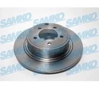 2x Disco freno pieno C3021P SAMKO per DODGE CHRYSLER JEEP